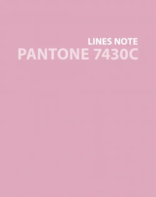 Евротетрадь. Pantone line 7430С, А5+, 96 листов, линия