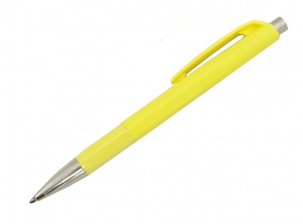 Ручка шариковая "Office Infinite", цвет чернил синий, линия письма М, цвет корпуса: Yellow