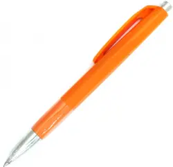 Ручка шариковая "Office Infinite", цвет чернил оранжевый, линия письма М, цвет корпуса оранжевый