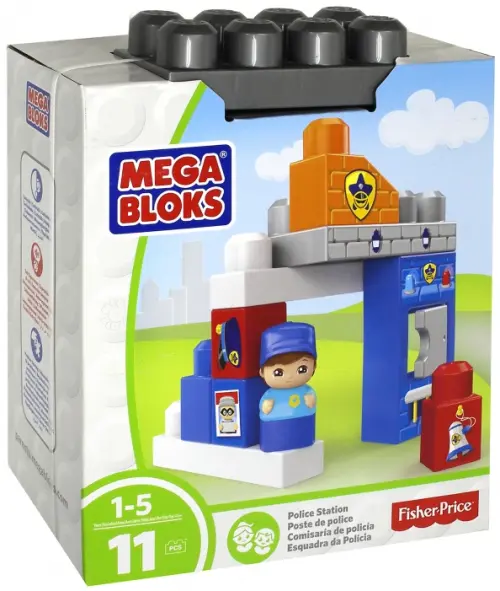 Конструктор Mega Bloks. Маленький игровой набор, 11 деталей, 1422.00 руб
