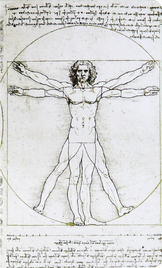Блокнот "Leonardo da Vinci", А6, 32 листа