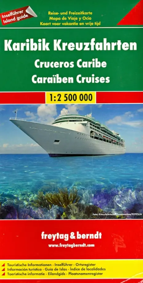 Caribbean Cruises 1:2 500 000 - 