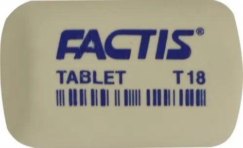 Ластик "Factis Tablet T 18", 45х28х13 мм