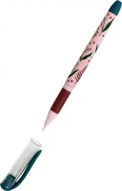 Ручка гелевая "Garden. Розовая", 0,5 мм, цвет чернил черный, арт. BSGP001-08-case