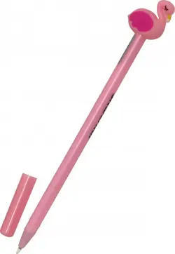 Ручка гелевая "Flamingo", синие чернила, 0,5 мм