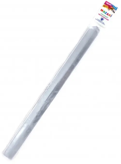 Слэп-браслет светоотражающий, серебристый (M-7205)