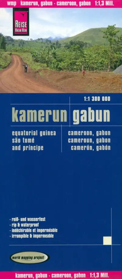 Kamerun, Gabun 1:1 300 000 - 