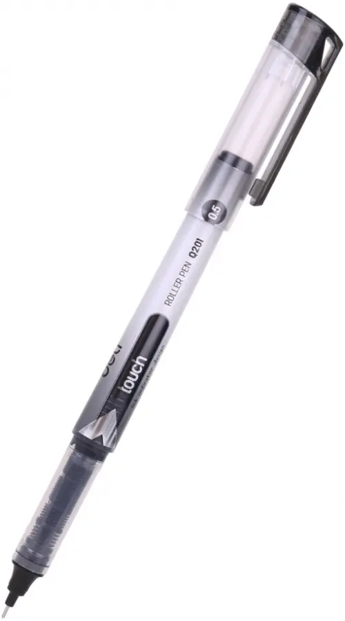 Ручка-роллер черная 0.5 мм TOUCH