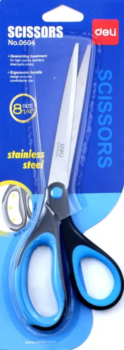 Ножницы "Essential Soft" (210 мм, сталь, в ассортименте) (E0604)