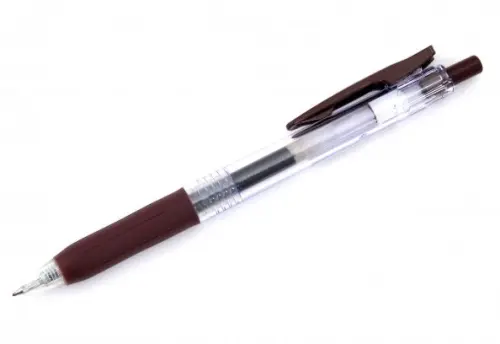 Ручка гелевая автоматическая 0.5 SARASA CLIP коричневый