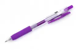 Ручка гелевая автоматическая 0.5 SARASA CLIP сиреневый