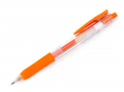 Ручка гелевая автоматическая 0.5 SARASA CLIP темно-оранжевая