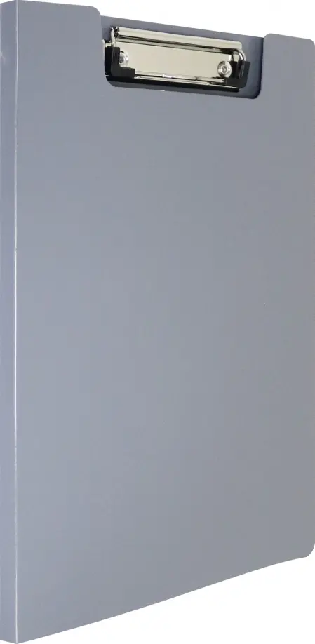 Папка клип-борд A4, пластик, серый (PD602GREY)