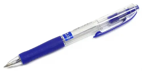 Автоматическая шариковая ручка, синяя 
