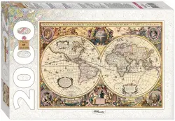 Пазл. Историческая карта мира, 2000 элементов