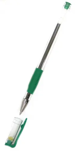 Ручка гелевая "COMFORT", зеленые чернила, 0,7 мм