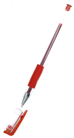 Ручка гелевая "COMFORT", красные чернила, 0,7 мм