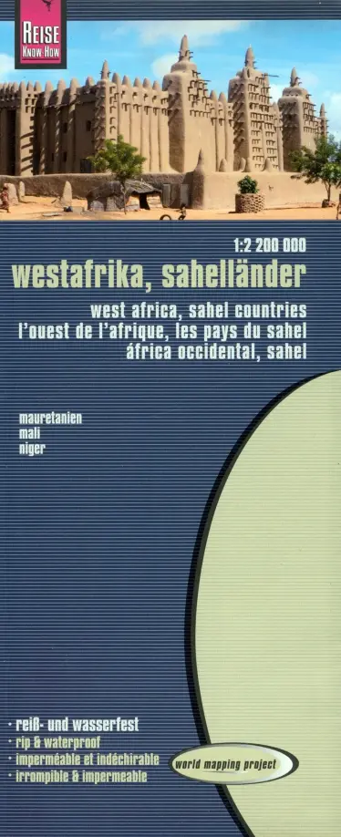 Westafrika, Sahellander. 1:2 200 000 - 