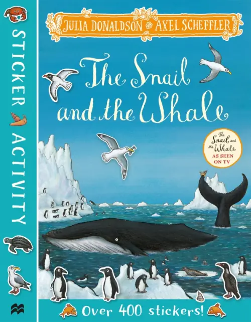 The Snail and the Whale Sticker Book, 1492.00 руб