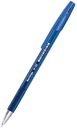 Ручка "Berlingo" шариковая H-30, синяя 0,7 мм