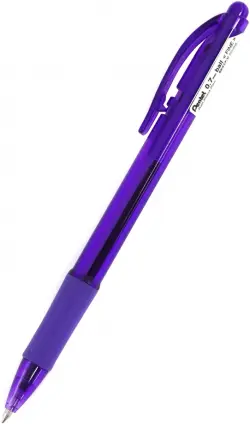 Ручка шариковая автоматическая, 0,7 мм, цвет чернил фиолетовый, арт. BK417-VN