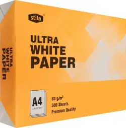 Бумага Ultra White, 500 листов, А4