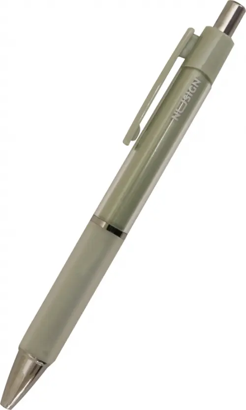 Ручка автоматическая гелевая черная 0.5 мм ассорти Nusign