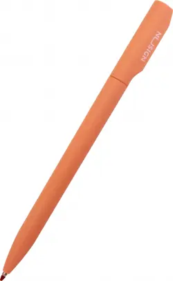 Ручка гелевая черная 0.5 мм розовый корпус Nusign