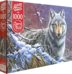 Пазл. Серый волк, 1000 элементов