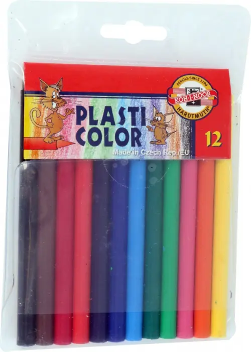 Карандаши цветные пластиковые 8732, 12 цветов