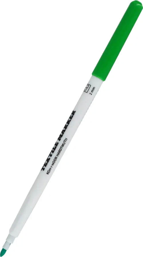 Маркер для ткани 3203, зеленый Koh-I-Noor, цвет зелёный