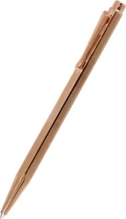 Ручка шариковая автоматическая Ecridor Chevron Dore Rose CL40 M, черные чернила
