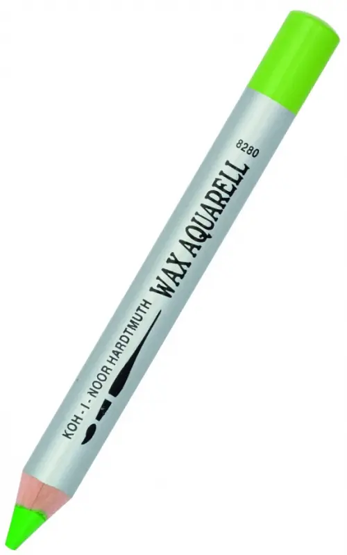 Карандаш восковой акварельный Wax aquarell 8280/22, желтовато-зеленый
