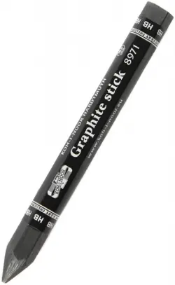 Карандаш цельнографитный Jumbo Graphite Stick 8971, НВ