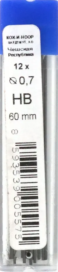Стержни для механических карандашей 4162, НВ, 12 штук
