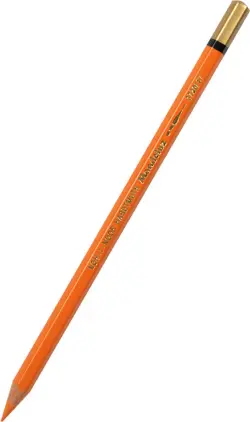 Карандаш акварельный Mondeluz 3720/67, желтовато-оранжевый