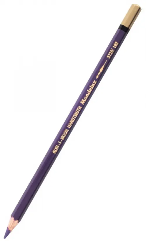 Карандаш акварельный Mondeluz 3720/182, фиолетовый темный