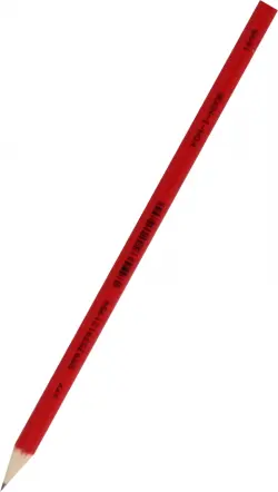 Карандаш чернографитный 1695, HB, красный корпус