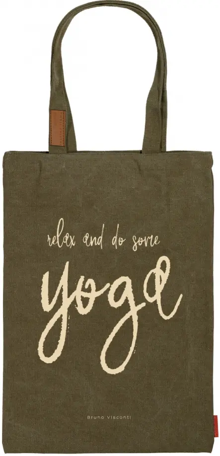 Сумка-шоппер с карманом Yoga