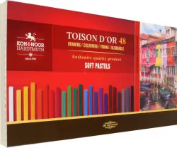 Пастель сухая художественная мягкая Toison d`Or 8586, 48 цветов