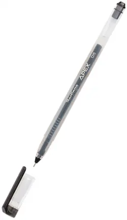 Ручка гелевая Apex, черная