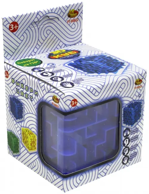 Куб 3D-головоломка, в ассортименте, 391.00 руб