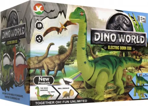 Динозавр со световыми и звуковыми эффектами, откладывает яйца, в ассортименте