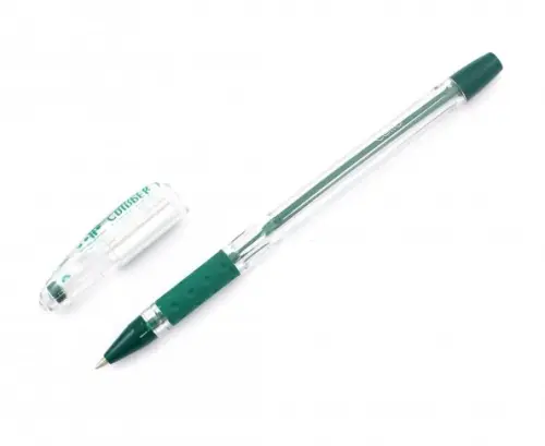 Ручка шариковая Cello GRIPPER, 0.5мм, зеленый