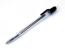 Ручка шариковая автоматическая Lantu ATLAS, черная (SF980)