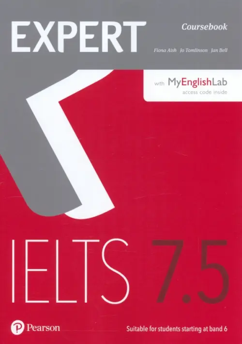 Expert. IELTS. Band 7.5. Student's Book + online audio + MyEnglishLab