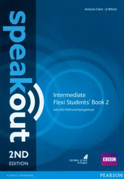 Speakout. Intermediate. Flexi B Student's Book + DVD + MyEnglishLab