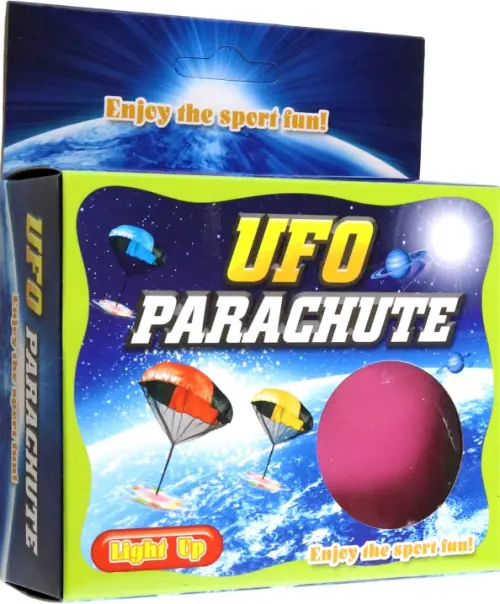 Игрушка фрисби UFO Parachute, в ассортименте