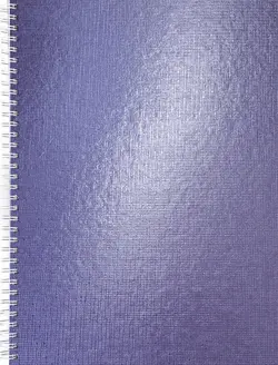 Тетрадь Metallic. Фиолетовая, 96 листов, А4, клетка