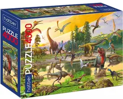 Puzzle-4000 Эра динозавров
